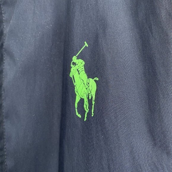 POLO Ralph Lauren US Open 2012 Big Pony Logo Windbreaker Jacket Medium - Picture 4 of 9